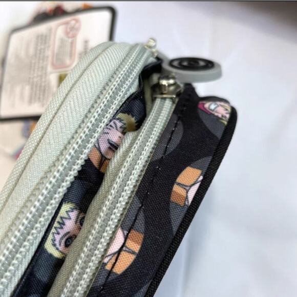 Official Boruto-Naruto Next Generations Two Compartments Pencil Case Black - Picture 3 of 7